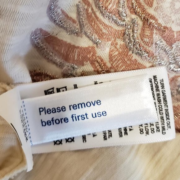 Lucky Brand Embroidered Top NWOT - Picture 10 of 10